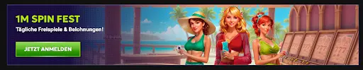 1M Spin Fest – tägliche Freispiele und Belohnungen im Online Casino