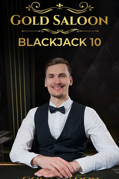 RTBet Slot: Gold Saloon Blackjack 10